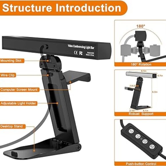 Video Conference Lighting Kit for Zoom, Streaming, *new* - Picture 3 of 6